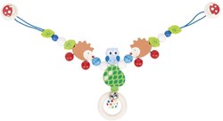 Goki Kinderwagenkette Babyzubehör Igel und Eule Multicolor