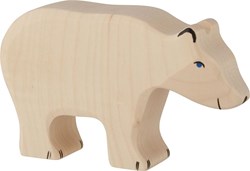 Holztiger Holz Eisbär Spielfigur - nachhaltiges Holzspielzeug