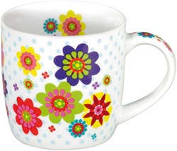 Wonderbloemen mok in geschenkdoos (4 st)