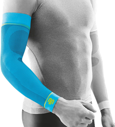 Bauerfeind Sports Kompressions-Arm Sleeves M lang Rivera - 1 Paar