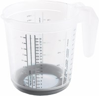 Keeeper Messbecher Kunststoff 1 Liter - Nordic grey Küchenzubehör