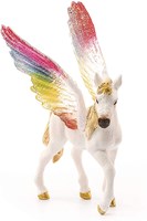 Schleich Bayala Geflügeltes Regenbogen Einhorn Fohlen Spielfigur 70577-2