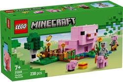 LEGO Minecraft Bauset Das Babyschwein-Haus 21268 Bauernhof