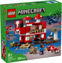LEGO Minecraft Bauset Das Mooshroom Haus 21270 Spielzeug