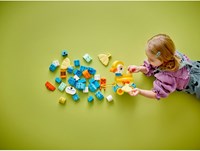 LEGO DUPLO 3-in-1 Tiere auf Rädern Kleinkind-Bauspielzeug - Kreatives Lernspielzeug-3