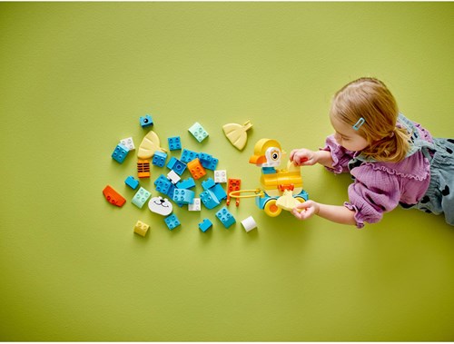 LEGO DUPLO 3-in-1 Tiere auf Rädern Kleinkind-Bauspielzeug - Kreatives Lernspielzeug-3