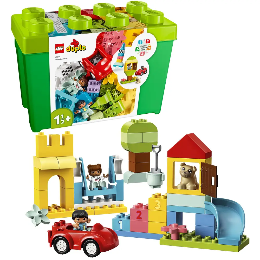 LEGO DUPLO Deluxe Aufbewahrungsbox Bausteine 85 Stück - 10914