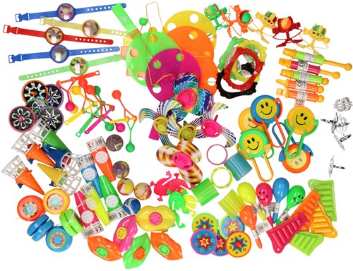 Ausgabe Spielzeug Set 100 Stück Grabbelton Mitgebsel Kindergeburtstag-2