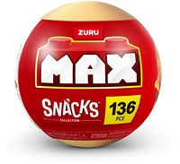 Snacks Ball Bauspielzeug Max Bricks bunt kreatives Spielzeug