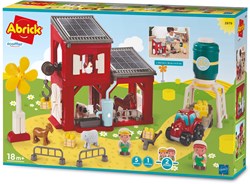 Abrick ökologische Bauernhof Spielset mit Zubehör und Traktor