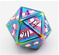 Foam Brain Games Metall-Würfelset Transgender Pride Flagge - RPG Würfel-2