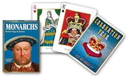 Piatnik Spielkarten Monarchs Britische Könige und Königinnen Kartenspiel