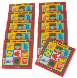 10 Packungen Faltblätter 20X20cm 894328