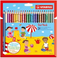 Stabilo 24 Stabilo Trio Dik Buntstifte 203/24-2