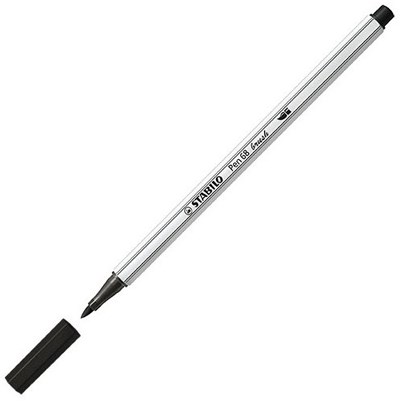 Stabilo Premium Brush Filzstift ARTY Etui mit 18 Farben Brush-3