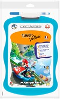 BIC Super Mario Whiteboard doppelseitig blau mit Stift und Wischer
