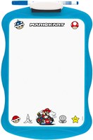 BIC Super Mario Whiteboard doppelseitig blau mit Stift und Wischer-2