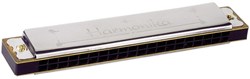 Goki Mundharmonika Blasinstrument mit 20 Tönen - Metall - Blau