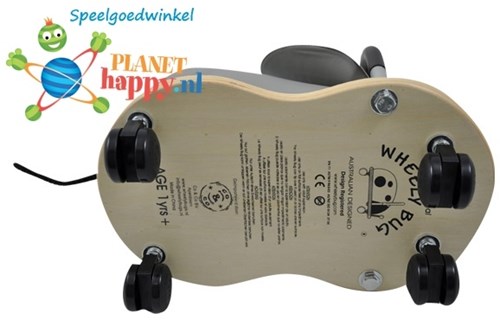 Wheelybug Laufauto Maus Klein - Holz Rutschfahrzeug für Kleinkinder-2