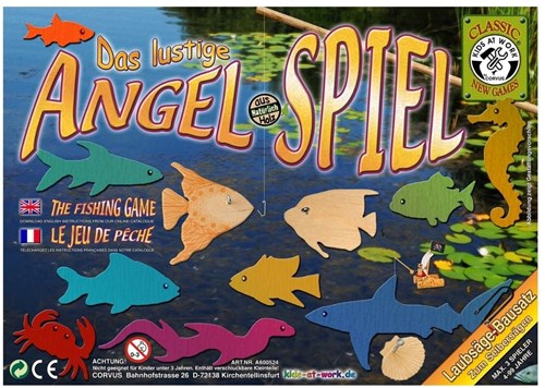 Kids at Work Angelspiel DIY Spielzeug für Kinder Fischen-2