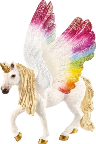Schleich bayala Geflügeltes Regenbogeneinhorn Spielfigur Kinderspielzeug