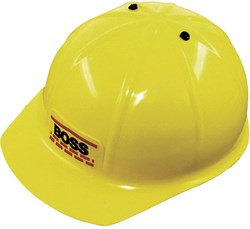 Kids at Work Bauhelm Boss für Kinder - Spielzeughelm