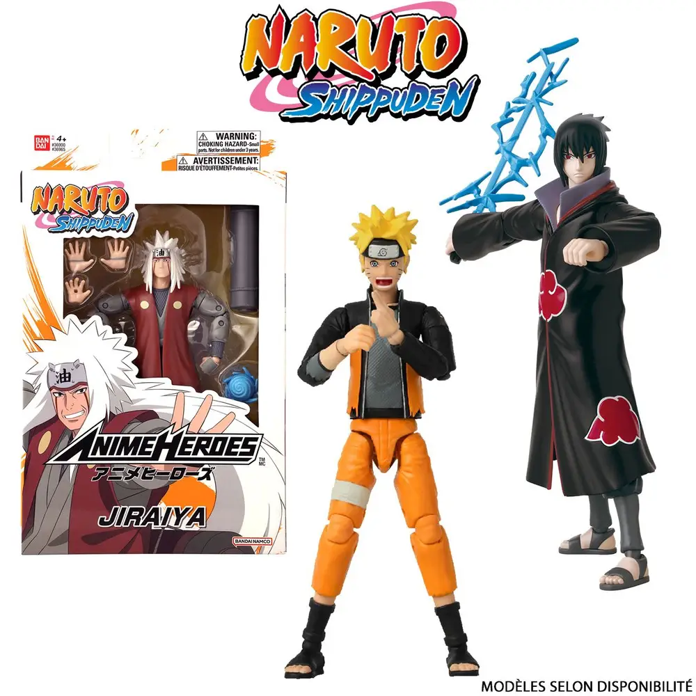 Bandai Anime Heroes Actionfigur Naruto Shippuden 17 cm Spielzeug