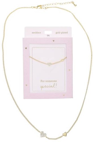 Depesche Halskette gold Heart of Gold mit Anhänger Love-3