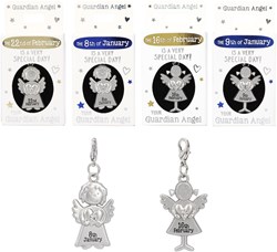Depesche Anhänger Schutzengel Silber Stahl für Kinder 29. April