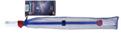 Eureka Jonglier Flower Stick Set - blauer Schaft rot weiß blau Blume