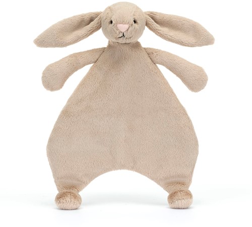 Jellycat Schnuffeltuch Bashful Beige Hase-2