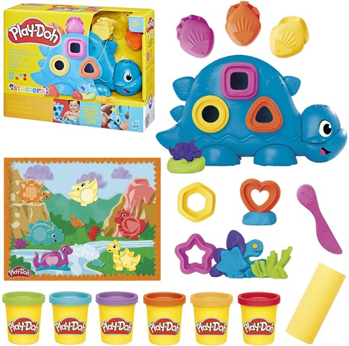 Hasbro Knetmasse Play-Doh Dino Formen und Farben Spielset-3