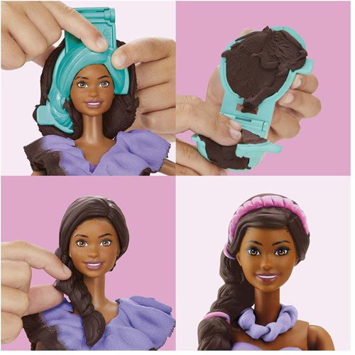 Hasbro Barbie Knetset - Play-Doh Spielset mit Puppe und Zubehör-3