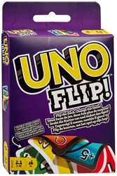 Mattel Kartenspiel Uno Flip! - doppelseitige Spielkarten, Familienspiel
