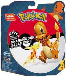 Mega Construx Pokémon Bauset Glumanda - 180 Bausteine Spielzeug