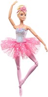 Barbie Ballerina Puppe mit Lichtern - Dreamtopia rosa Kleid-2
