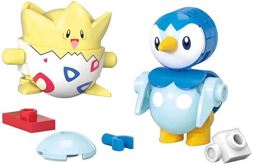 Mattel Pokémon Bauset - Togepi und Piplup 41-teiliges Spielzeug-3