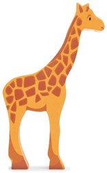 Tender Leaf Safari-Tier Holz Giraffe Spielzeug - nachhaltig und bunt