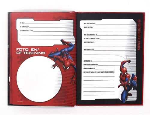 Image Books Spiderman Freundebuch für Kinder 4+ Hardcover Geschenk-2