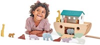 Tender Leaf Holzspielzeug Arche Noah mit Tierfiguren für Kinder-3