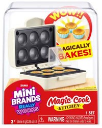 Zuru Spielzeug Mini Brands Cook Kitchen Cupcake Eisen UV-Licht