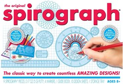 Spirograph Zeichen-Set Starter - Kreatives Bastelset für Kinder