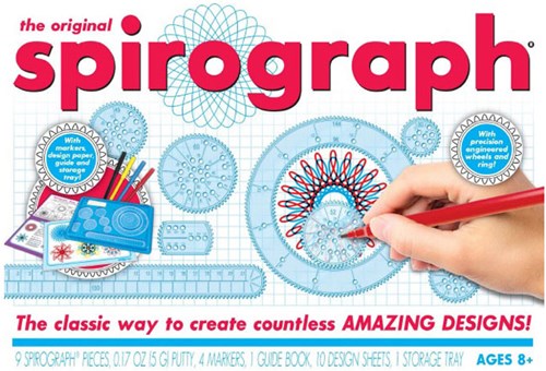 Spirograph Zeichen-Set Starter - Kreatives Bastelset für Kinder