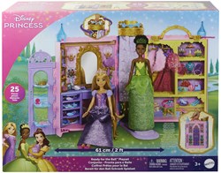 Fisher-Price Disney Princess Puppenhaus Spielset mit Accessoires und Outfits