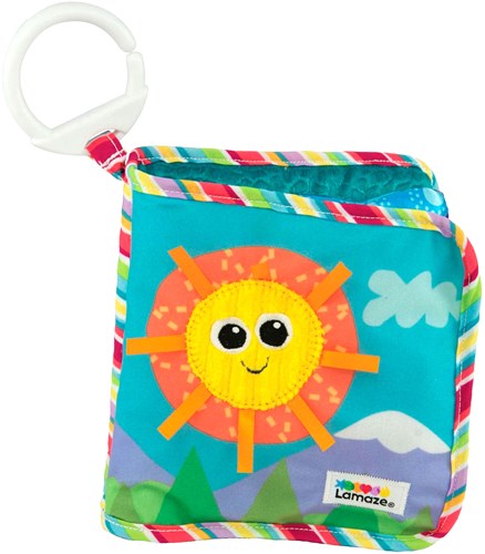 Lamaze Babybuch Tiere - pädagogisches Plüsch-Entdeckerbuch mehrfarbig-2