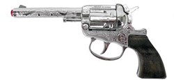 Klappertjespistool Spielzeug Revolver 100 Schuss Metall Cowboy Zubehör
