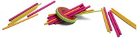 BS Toys Mikado Holzspiel Melone - Geschicklichkeitsspiel für Kinder-3
