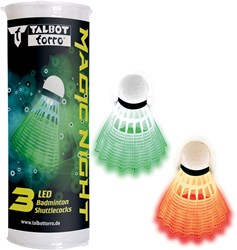 Schildkröt Badminton Federball Magic Night LED Set für Nachtspiele