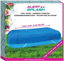 Alert Pool Abdeckplane blau 305x183x46 cm rechteckiges Schwimmbecken