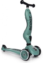 Scoot & Ride Kinderroller Highwaykick 1 - 2-in-1 Laufrad Forest Grün